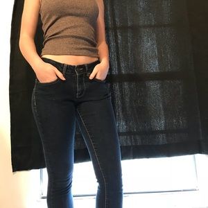 Dark jeans